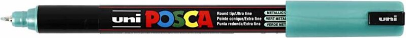 Posca Tusch - Nr. Pc-1Mr - Tykkelse 0,7 MM - Metal Grøn