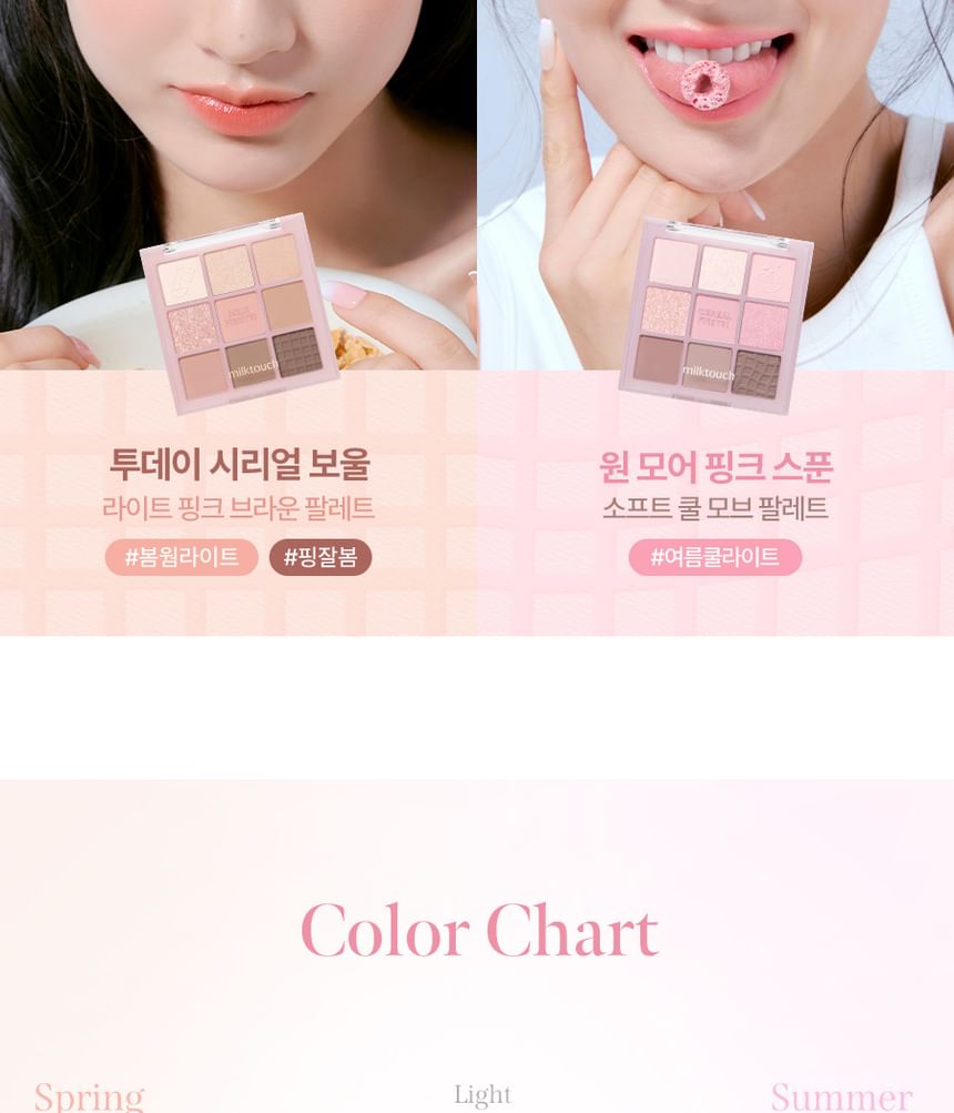 Milk Touch - Tone On Shadow Palette - 2 kleuren