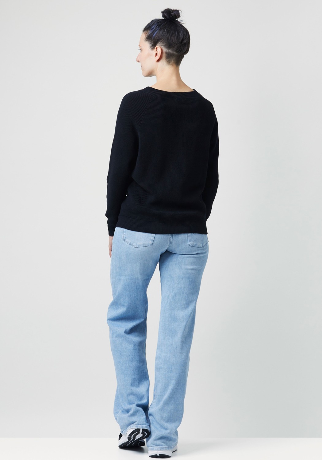 WE ARE ZRCL Damen-Strickpullover Alma Swiss Edition Black