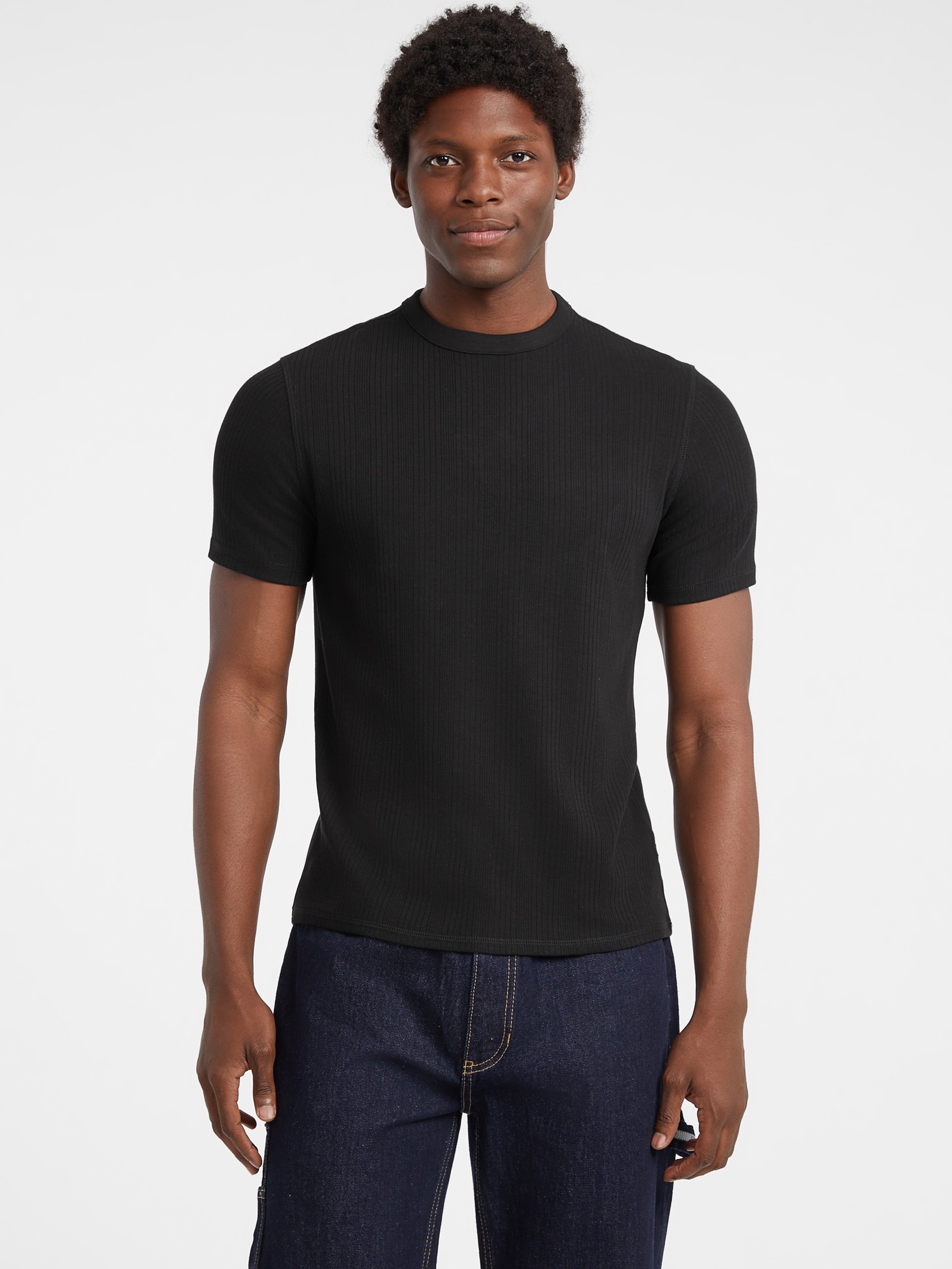 Camiseta Slim Variegated Rib
