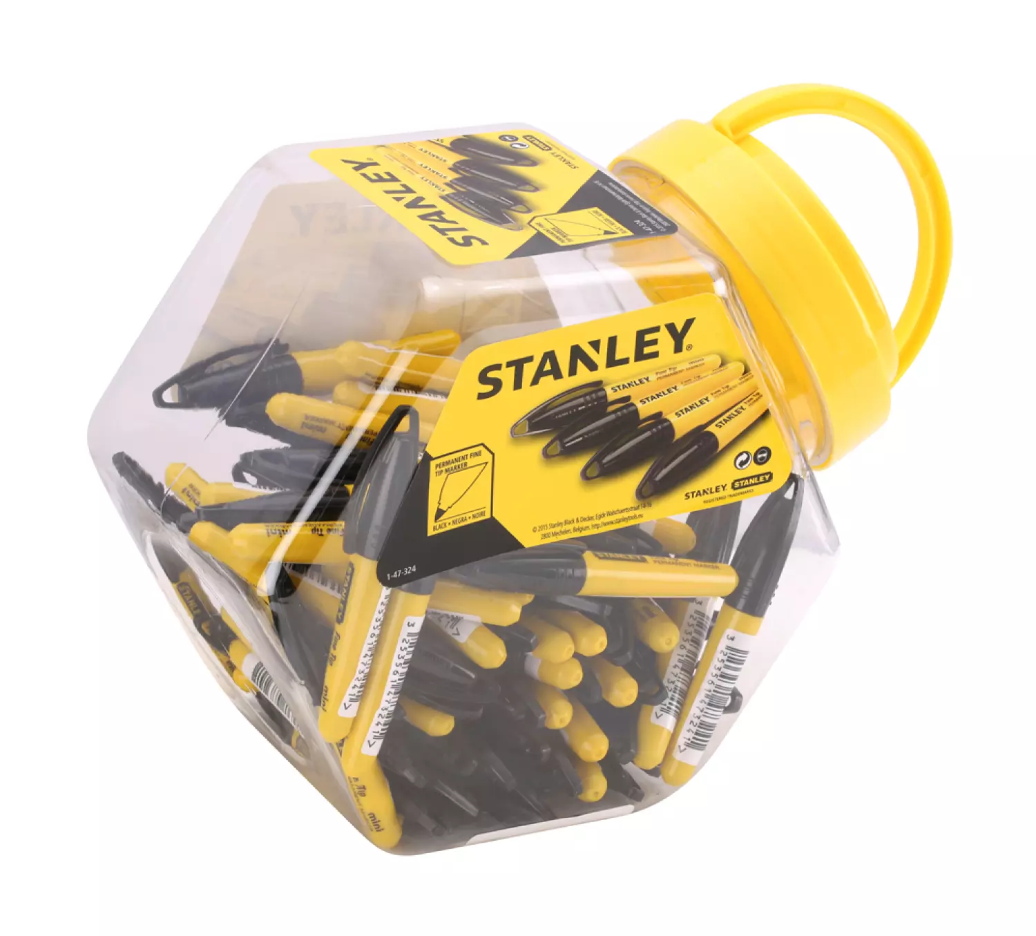 Stanley 1-47-324 Markeerstift Mini - Zwart