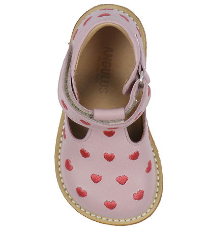 Angulus Ballerinas - Mauve m. Herzen