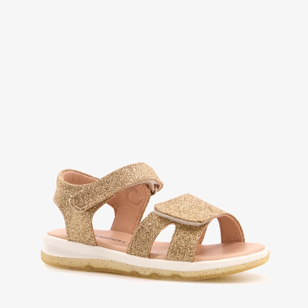 Blue Box meisjes sandalen goud met glitters