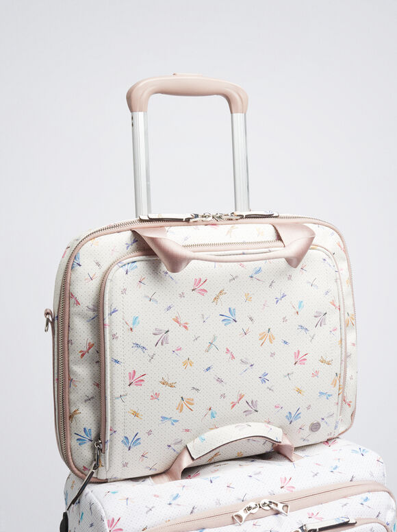 Pasta para laptop estampada para laptops de 13 polegadas - Rosa