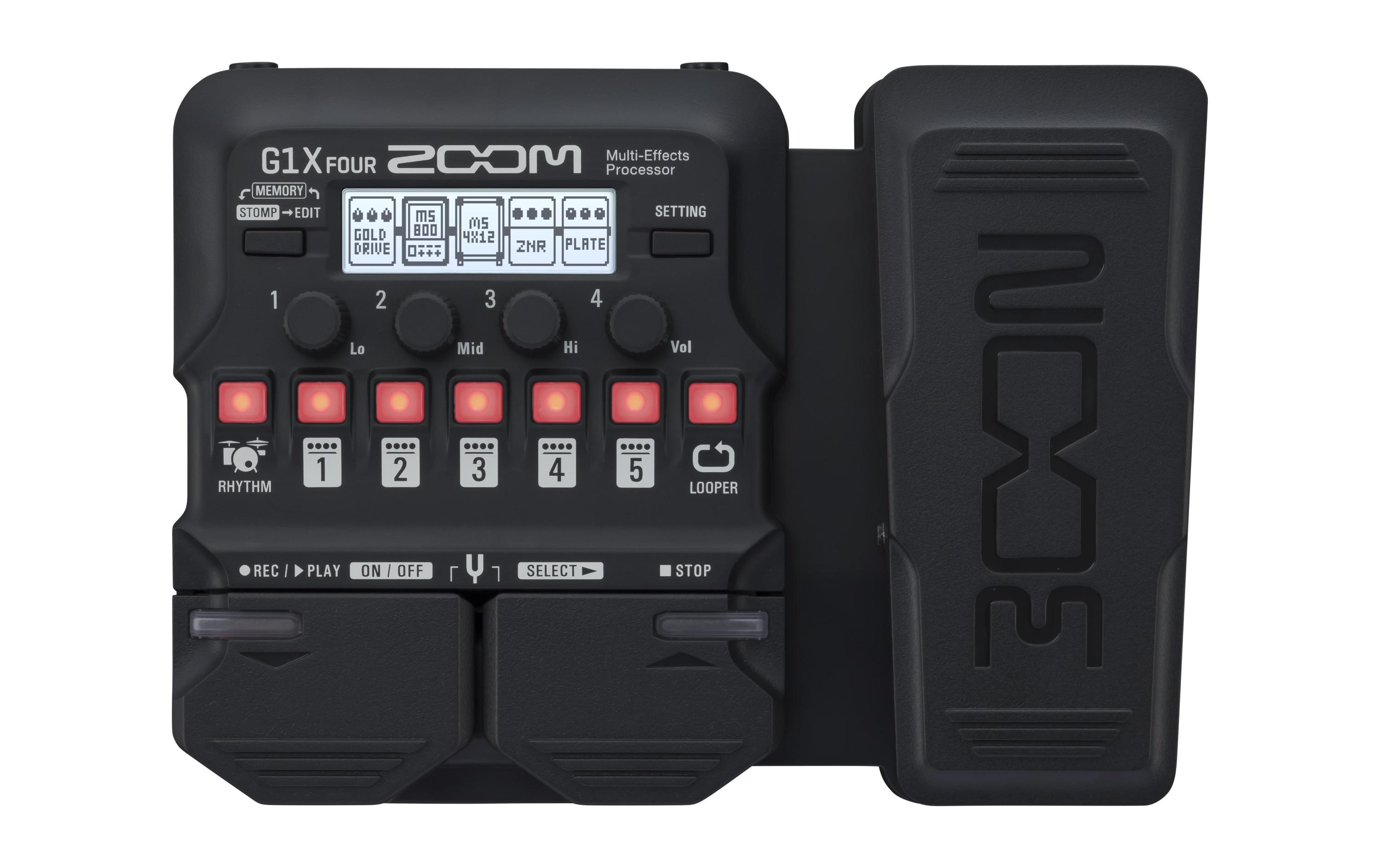 Multieffektgerät G1X FOURGitarren Multieffektgerät mit Expressionspedal
