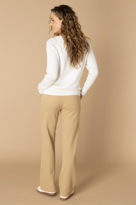 Ivy Beau beige dames trui