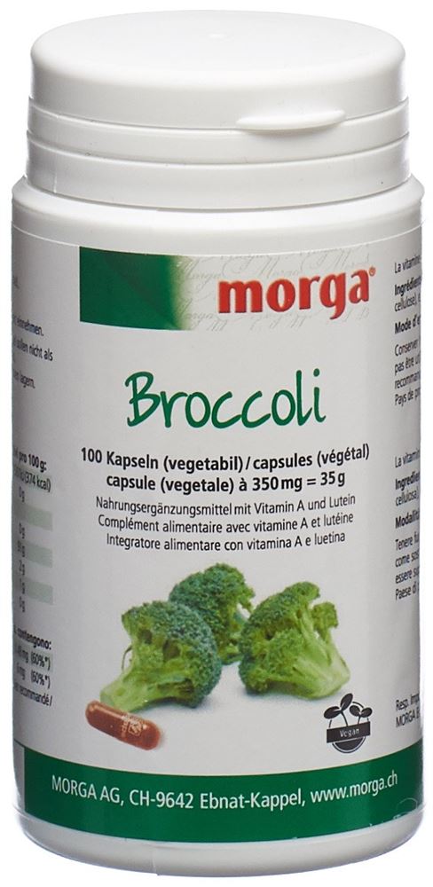 MORGA Broccoli Vegicaps Kaps 100 Stk