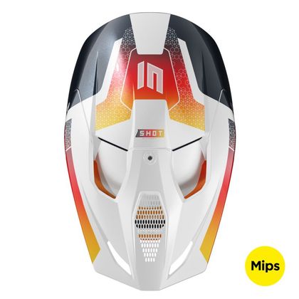 Casque cross Shot RACE - PHASER 2025 - Bleu / Rouge