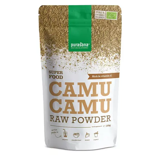 Pó Orgânico Purasana Camu Camu 100g