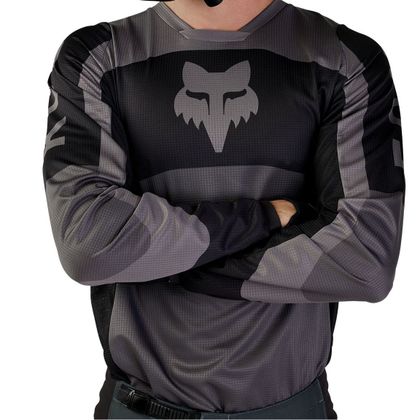 Maillot cross Fox 180 - NITRO 2024 - Noir / Gris