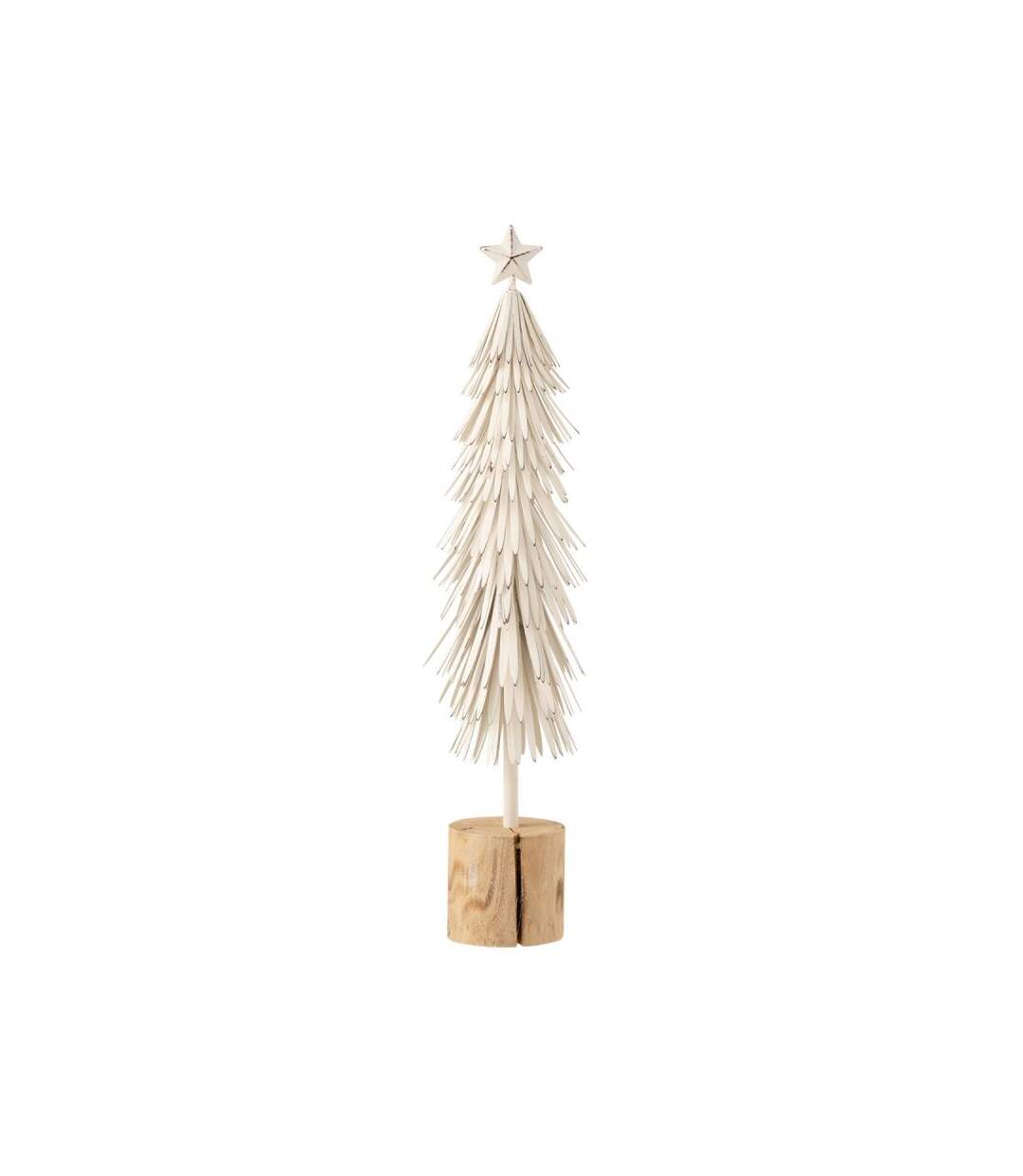 Paris Prix - Sapin De Noël à Poser sur Pied 49cm Blanc