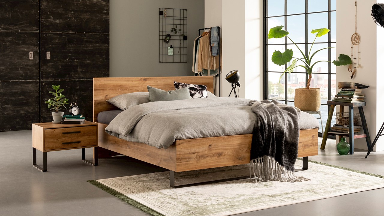 Bed Craft eiken