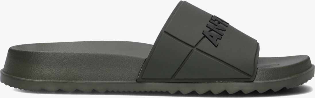 ANTONY MORATO groene antony morato slippers mmff00014 malik in soft