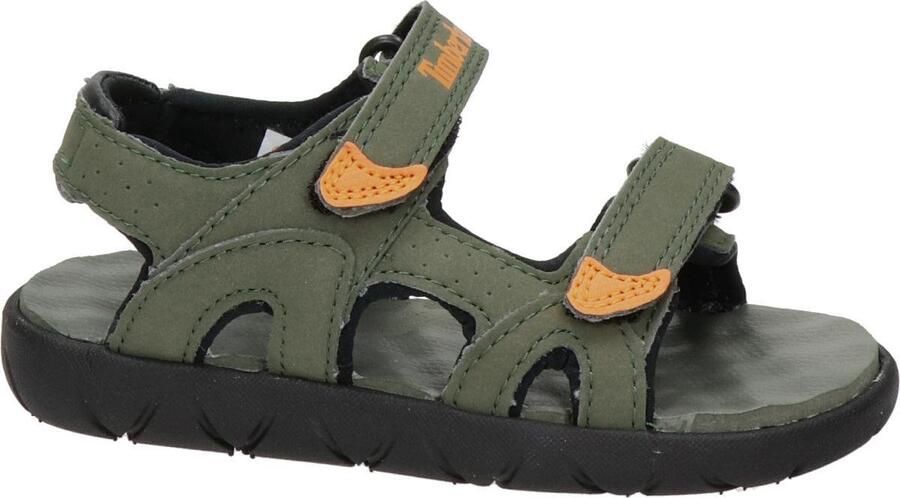 Timberland Kid's Perkins Row 2-Strap Sandal Sandalen olijfgroen