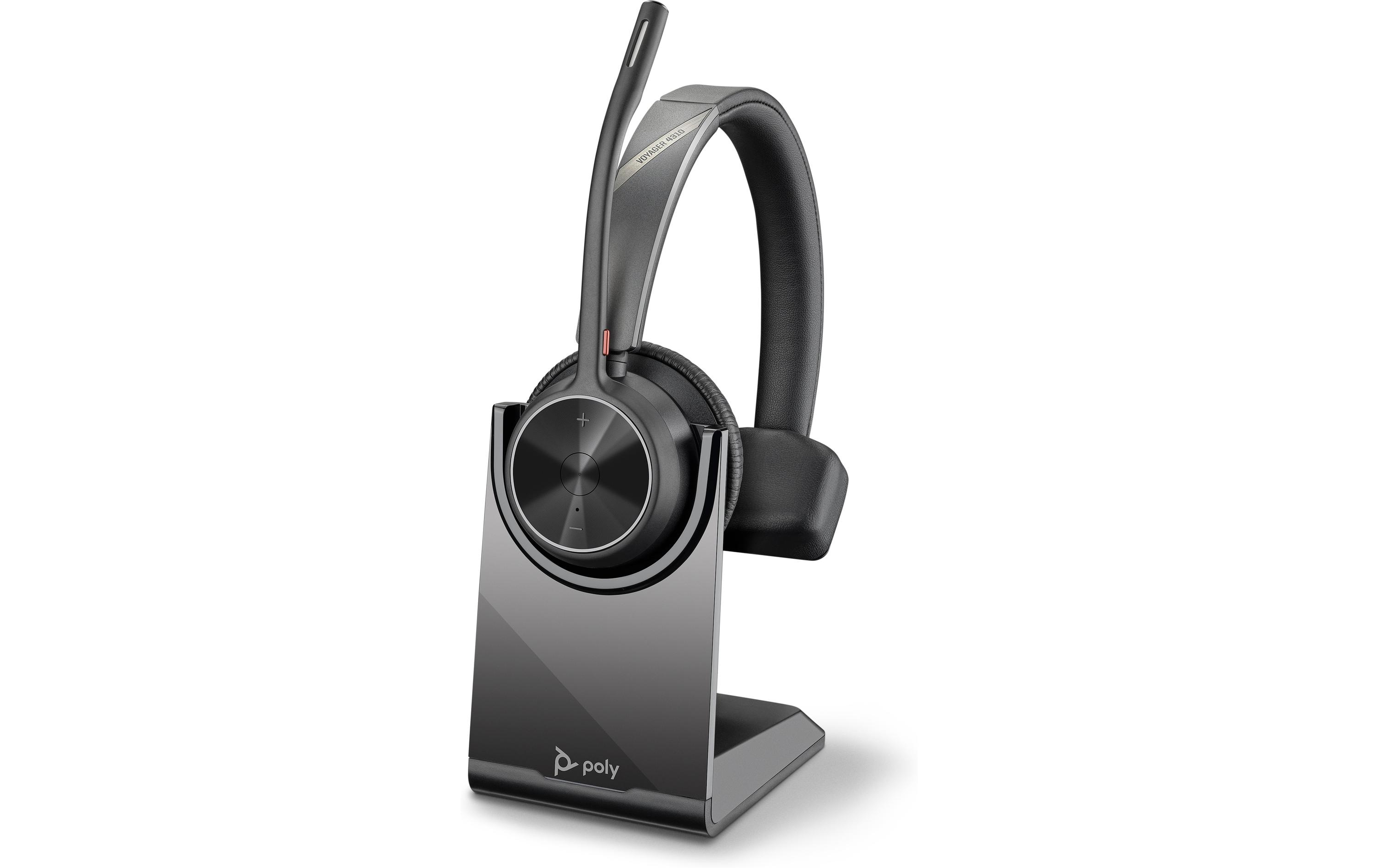 Headset Poly Voyager 4310 UC Mono USB-C, ohne Ladestation<br>Poly Voyager Bluethootbüro-Headsets