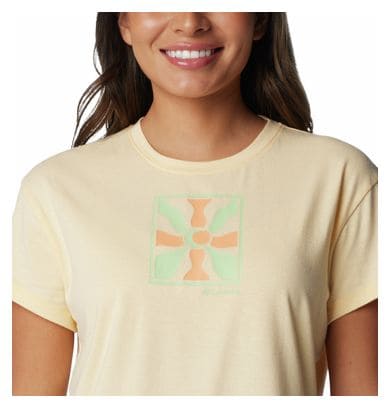 T-Shirt Technique Femme Columbia Sun Trek Beige