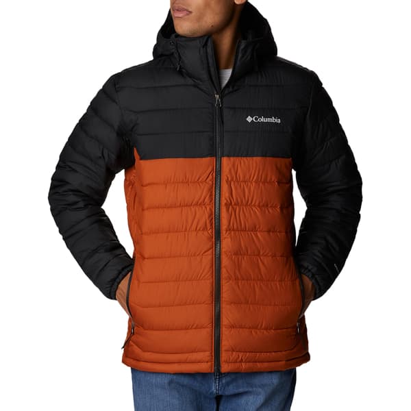 Doudoune randonnée COLUMBIA POWDER LITE HOODED JKT WARM COPPER BL