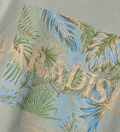 Name It T-Shirt - NkfPfarina - Forest Nebel m. Print