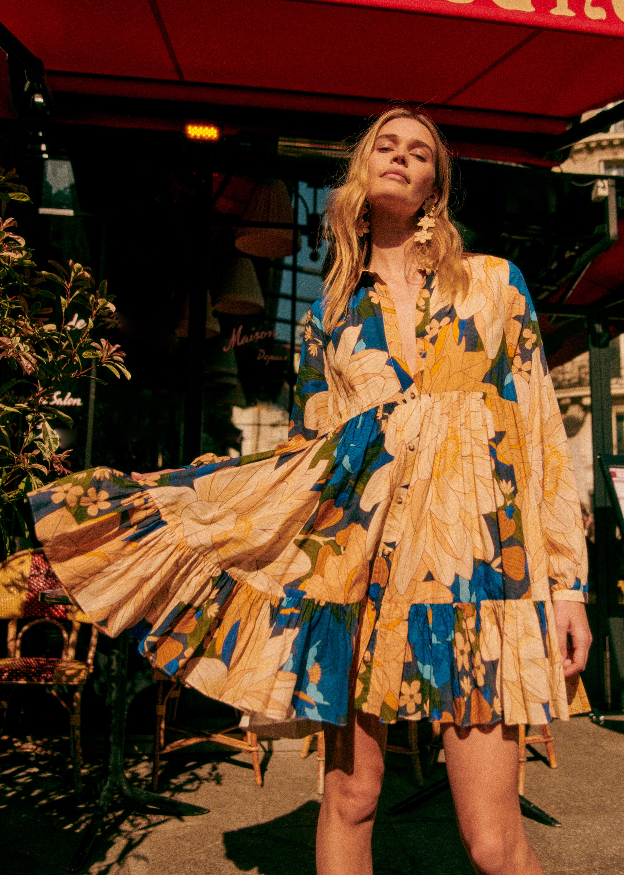 Robe Hilma - Sézane x FARM Rio - Floral mandacaru - E-SHOP/ROBES 5905166