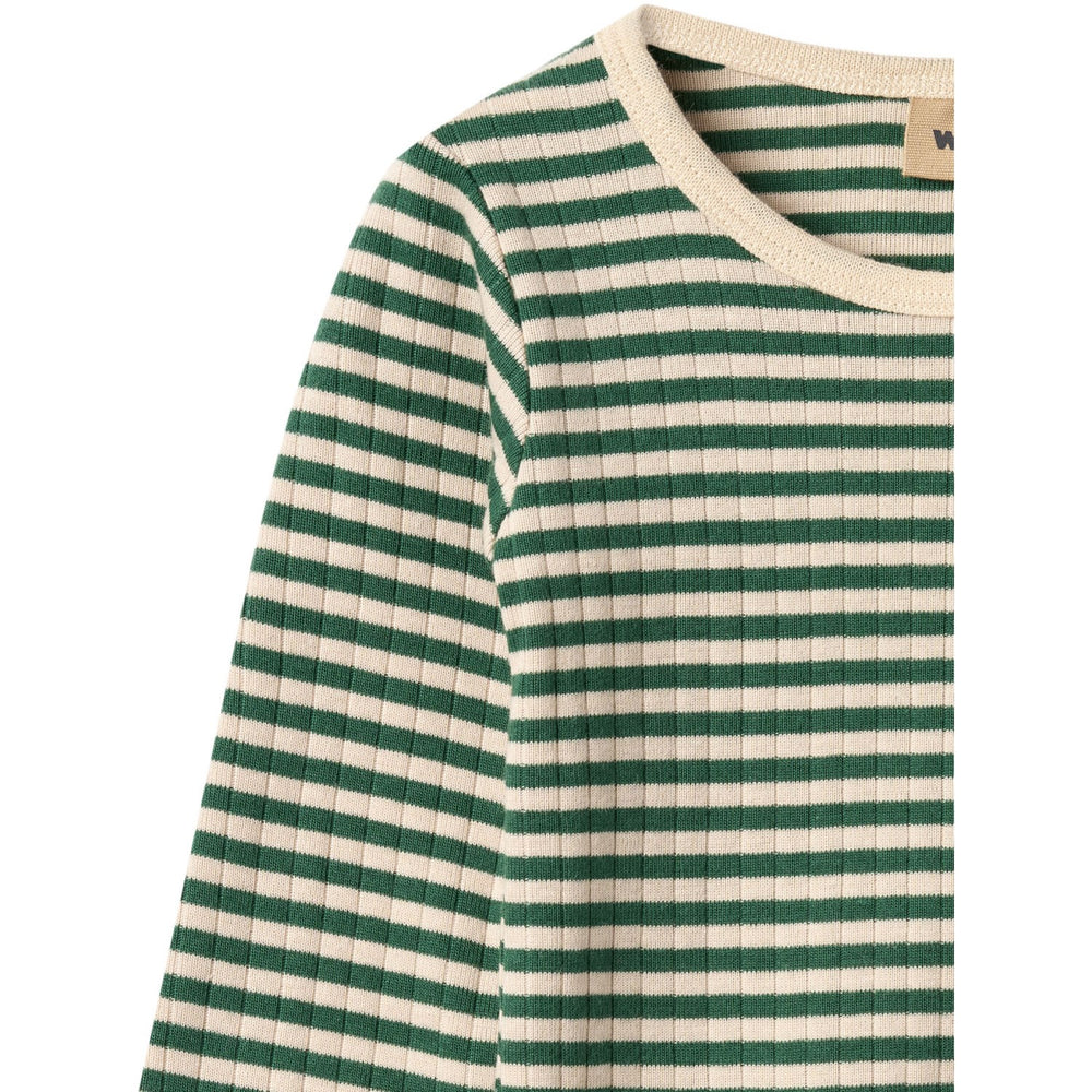 Køb Wheat Green Stripe Body L/S Berti