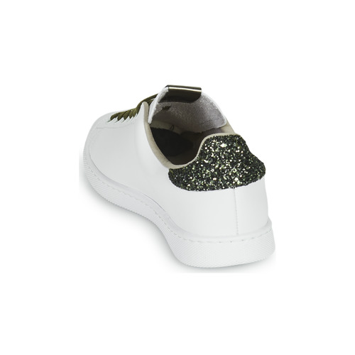 Victoria - TENIS PIEL - Blanc / Kaki