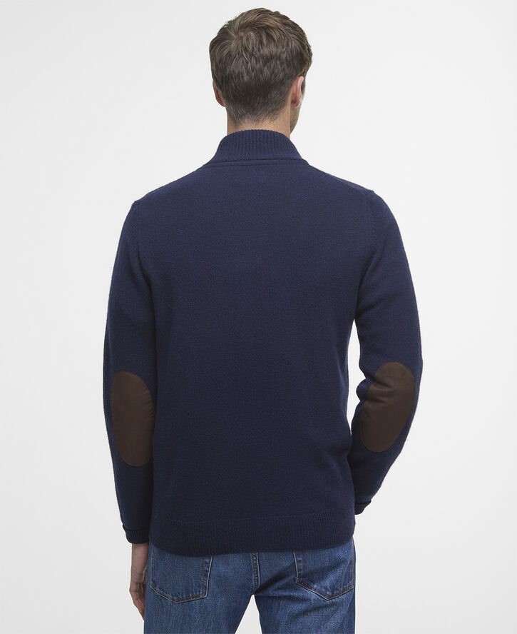 Barbour Barbour Essential Patch Zip Blå