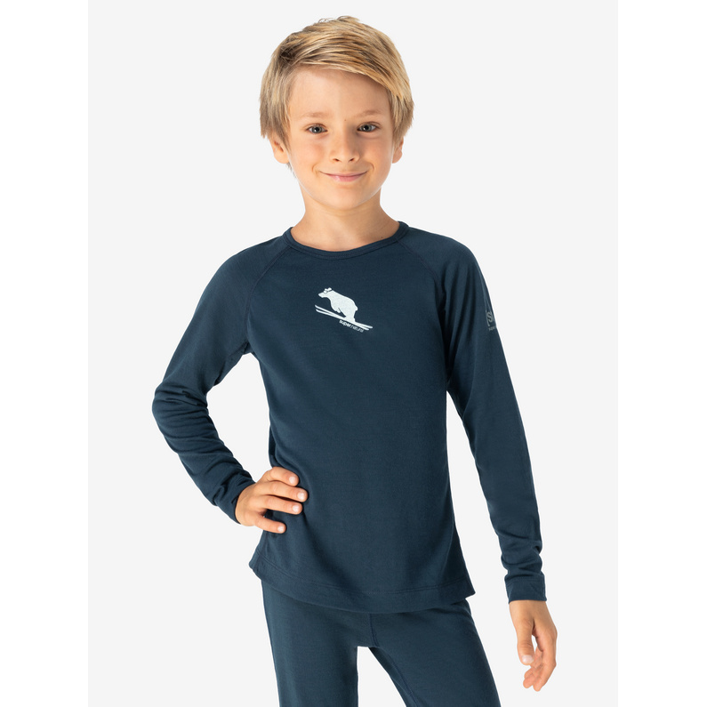 Super.Natural Kinder Tundra175 Flear Unterwäsche Set