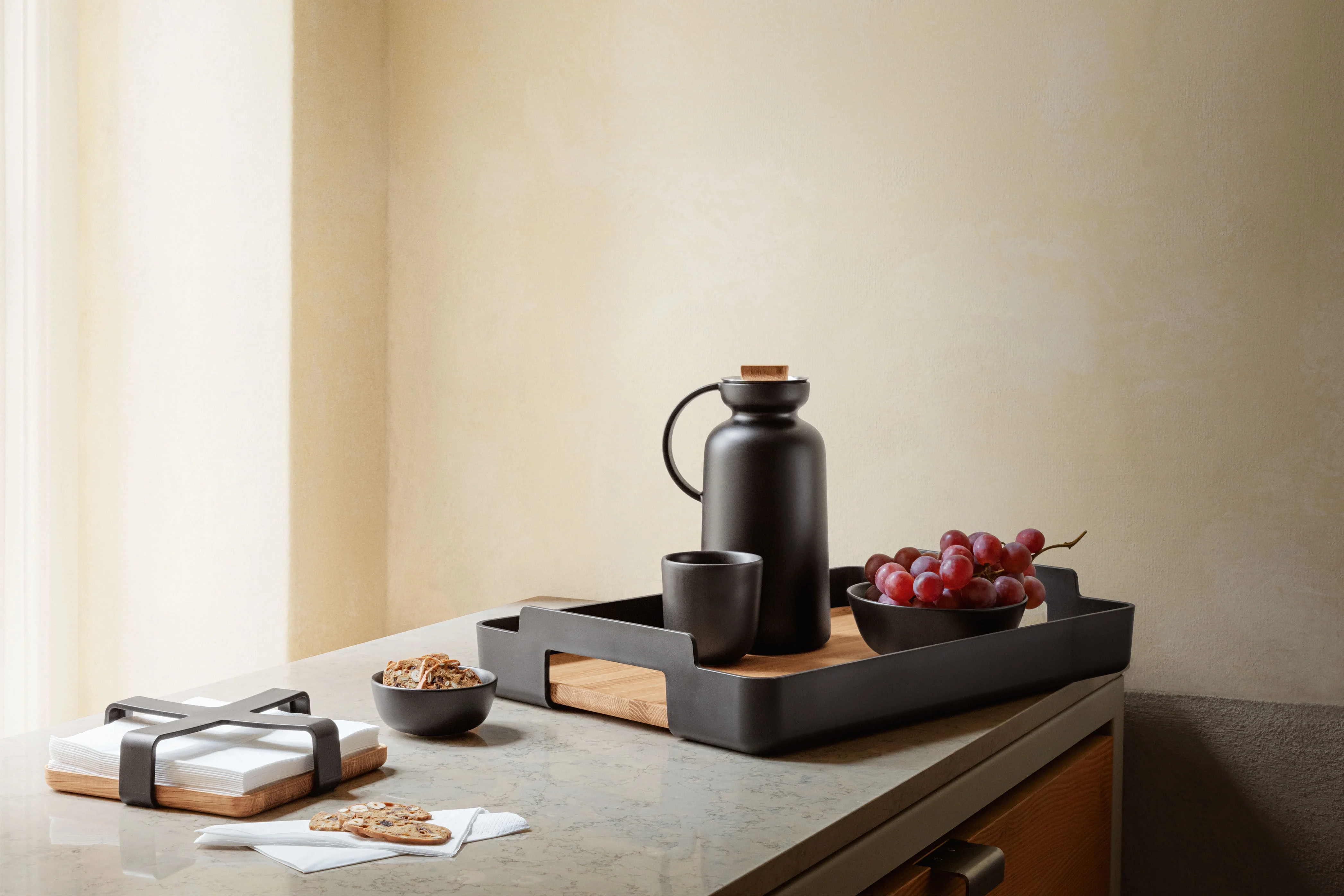 NORDIC KITCHEN - Tasse isotherme céramique | Noir