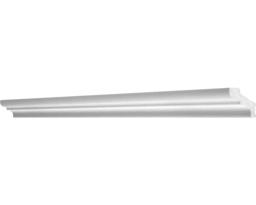 Romina XPS zelfklevende wandlijst, 2 stuks, 1,5 m, 32 x 35 mm