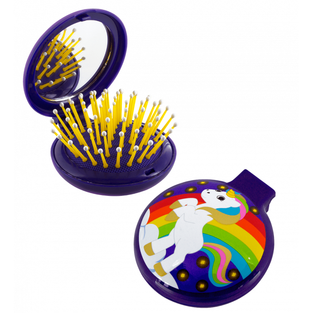 Brosse à cheveux miroir 2 en 1 - Lady Retro Enfants
