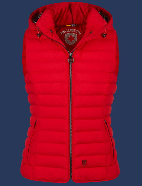 Italy Vest Hood MoSoDuHiTec, Red