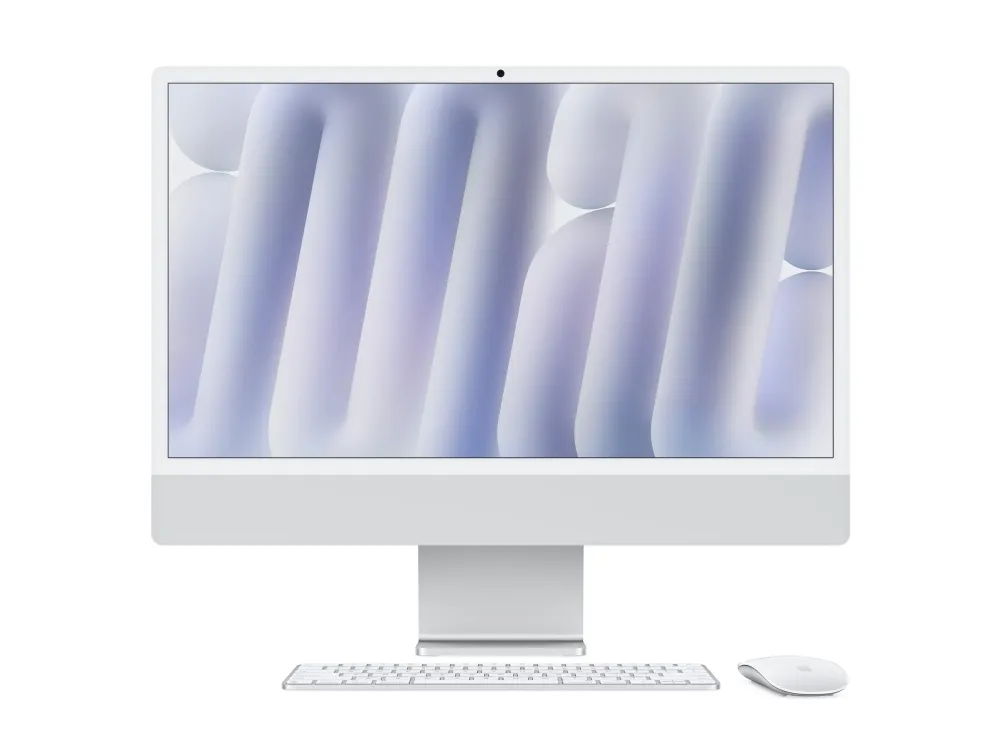 Apple iMac with 4.5K Retina display - Alt-i-én M4 - RAM 16 GB - SSD 256 GB - Apple M4 8-core - IEEE 802.11ax (Wi-Fi 6E), Bluetooth 5.3 - macOS Sequoia 15.0 - skærm: LED 24