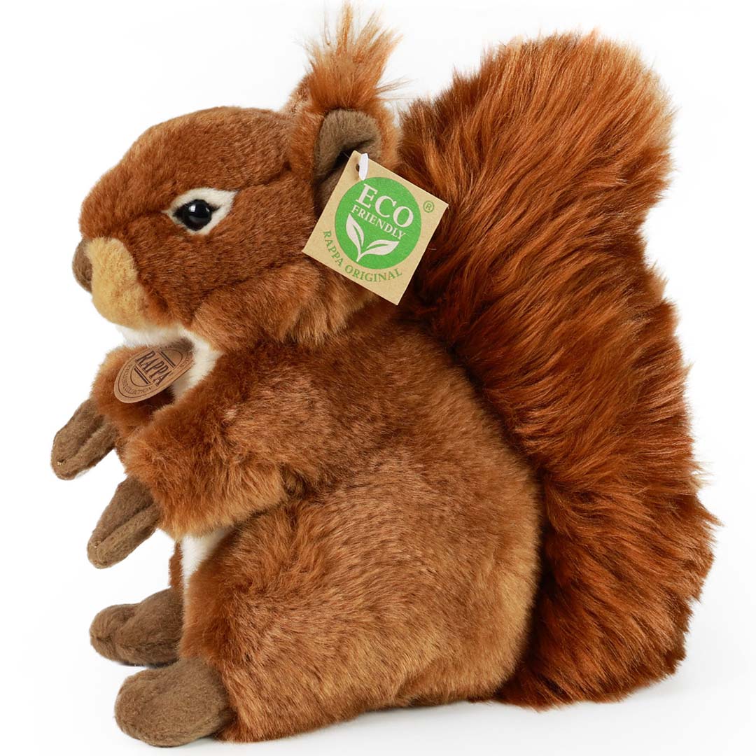 Rappa knuffeleekhoorn - 21 cm