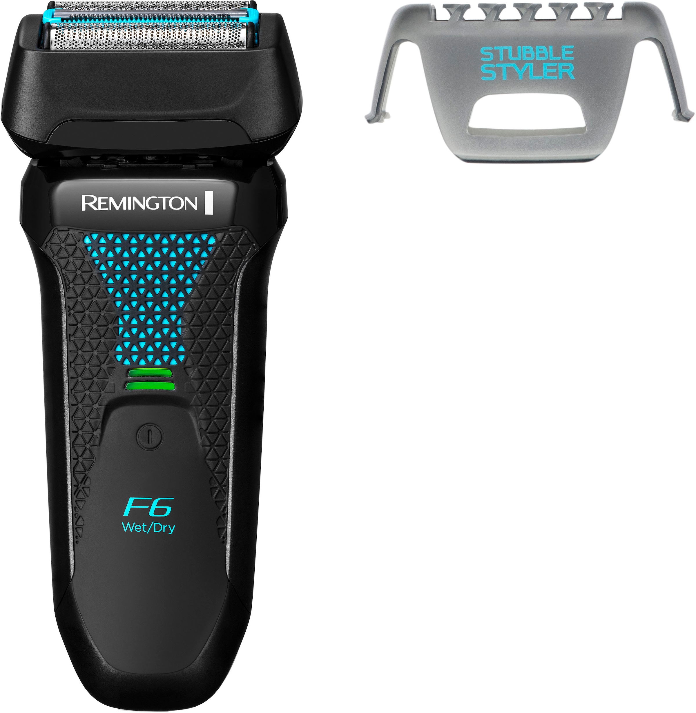 Remington Elektrorasierer »F6000 Style  Wasserdichtes Rasiersystem« 1 Stk. Aufsätze Langhaartrimmer Nass & Trockenrasur, 100 % wasserdicht, mit 3-Tage-Bart Styler