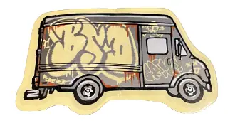 BSD Random Promo Sticker | SkatePro