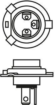 BOSCH Gloeilamp VW,MERCEDES-BENZ,OPEL 1 987 301 152 0050185