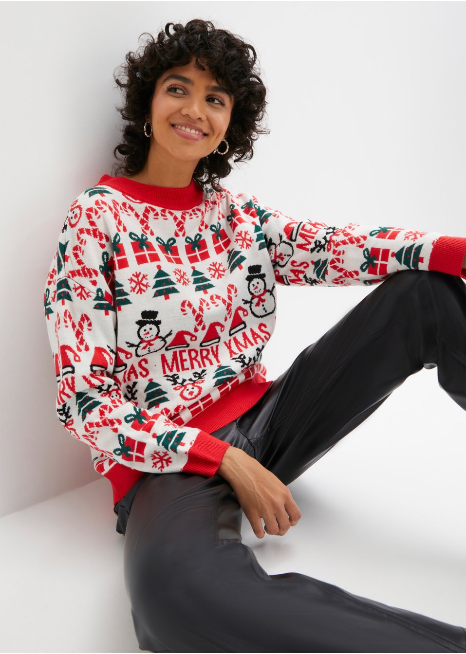 Pull motif Noël