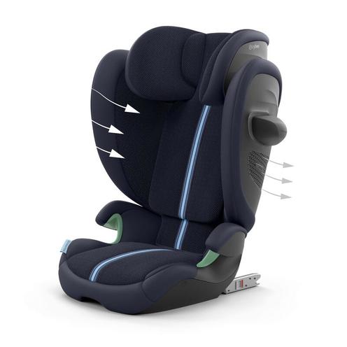 Siège-auto Solution G2 I-Fix Tissu Plus Ocean Blue - CYBEX