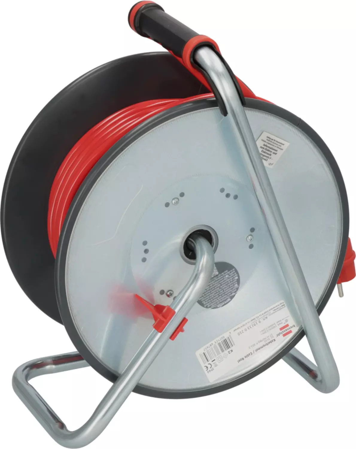 Brennenstuhl Professional SC 3110 SteelCore Kabelhaspel H07BQ-F 3G1,5 - IP44 - 33m - Rood
