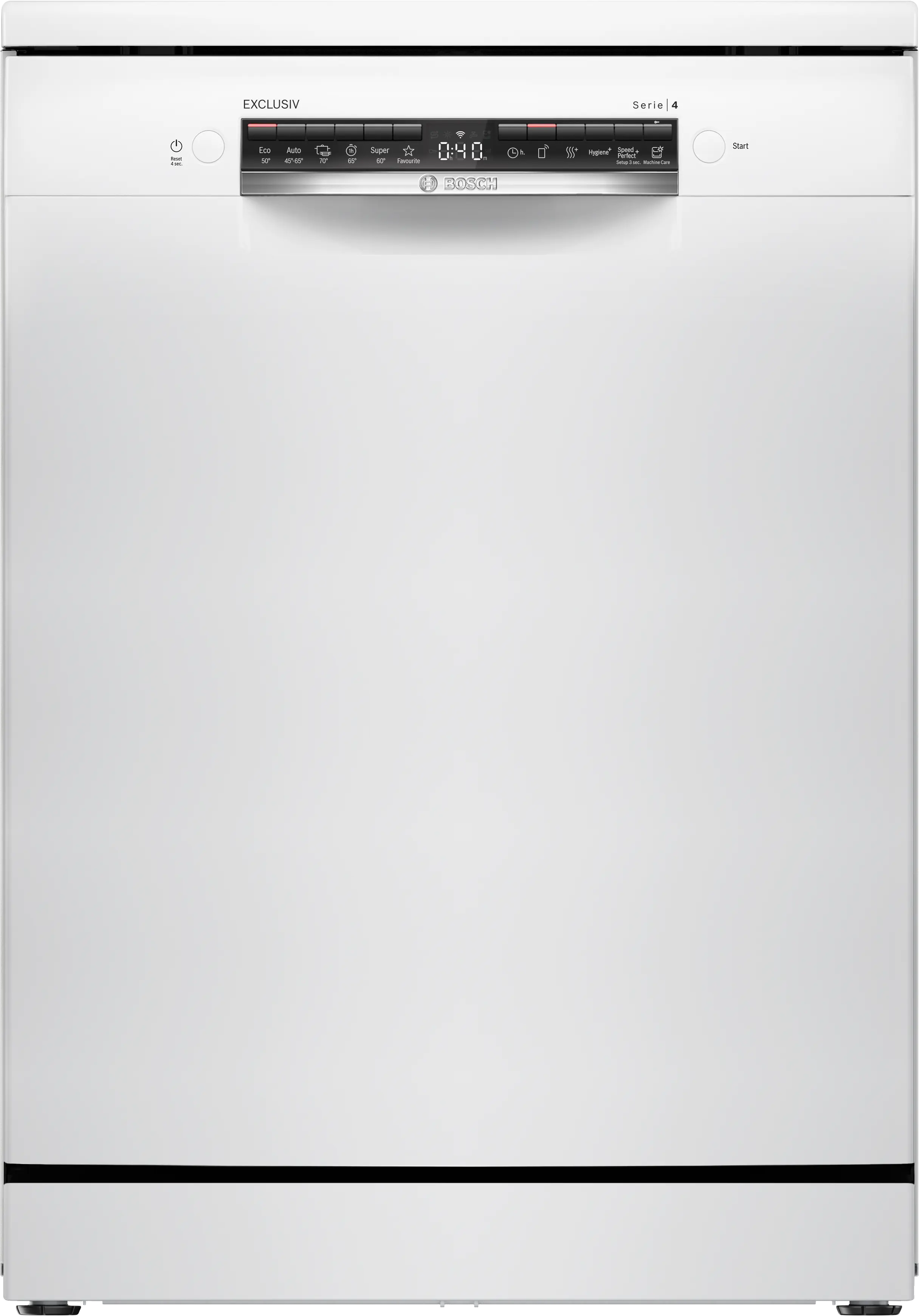 Serie 4 Vrijstaande vaatwasser 60 cm Wit