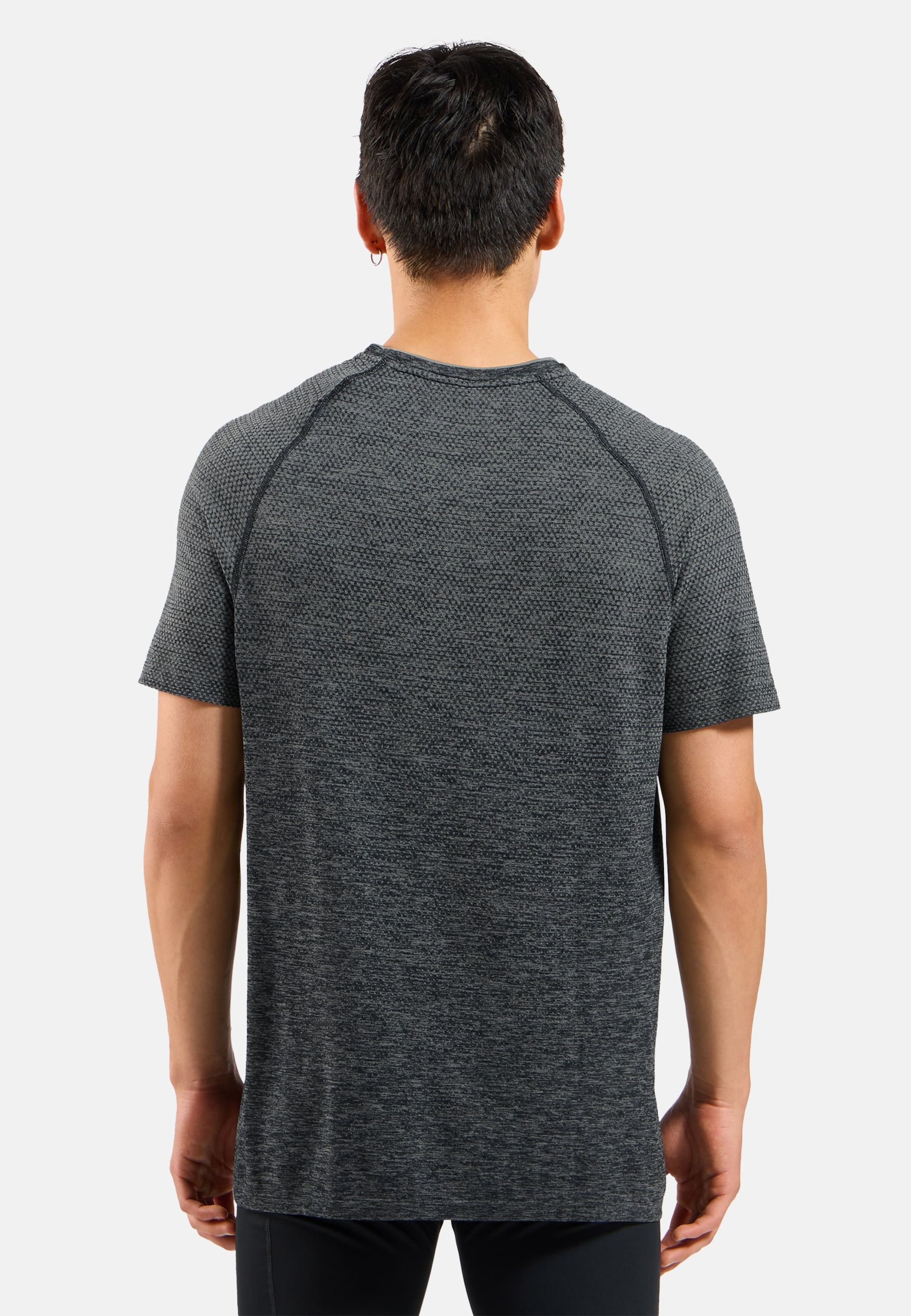 Essentials Seamless Laufshirt in grey melange