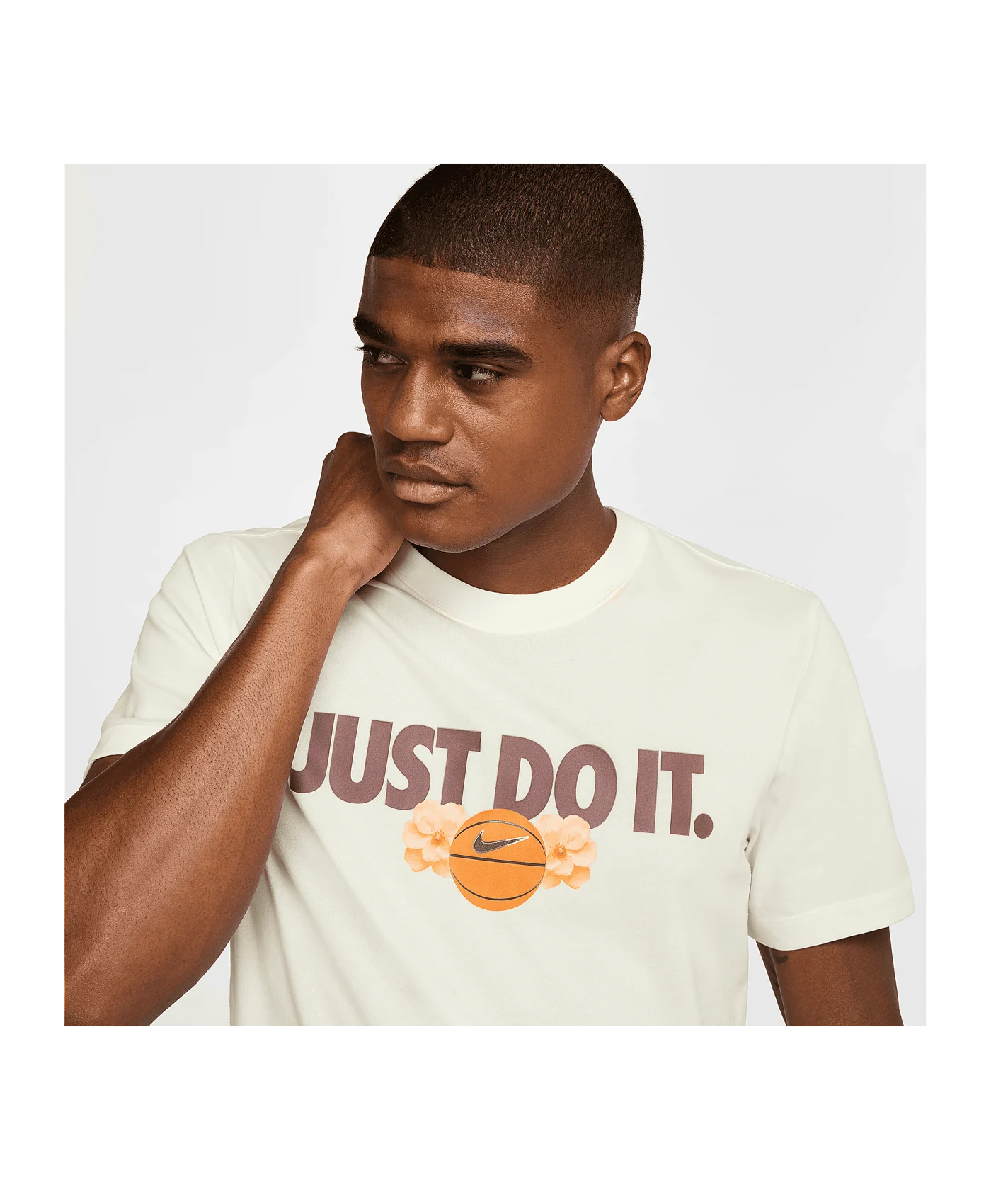 Nike Basketball T-Shirt T-Shirt Beige F133