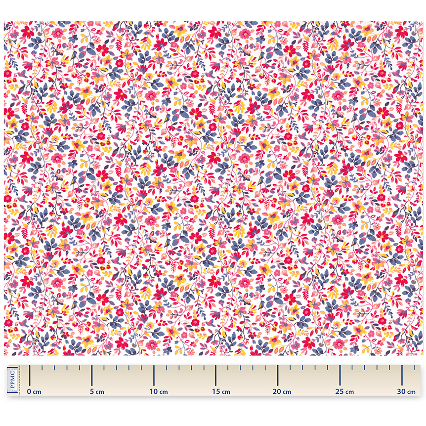 Tissu Voile Lianes Printanieres