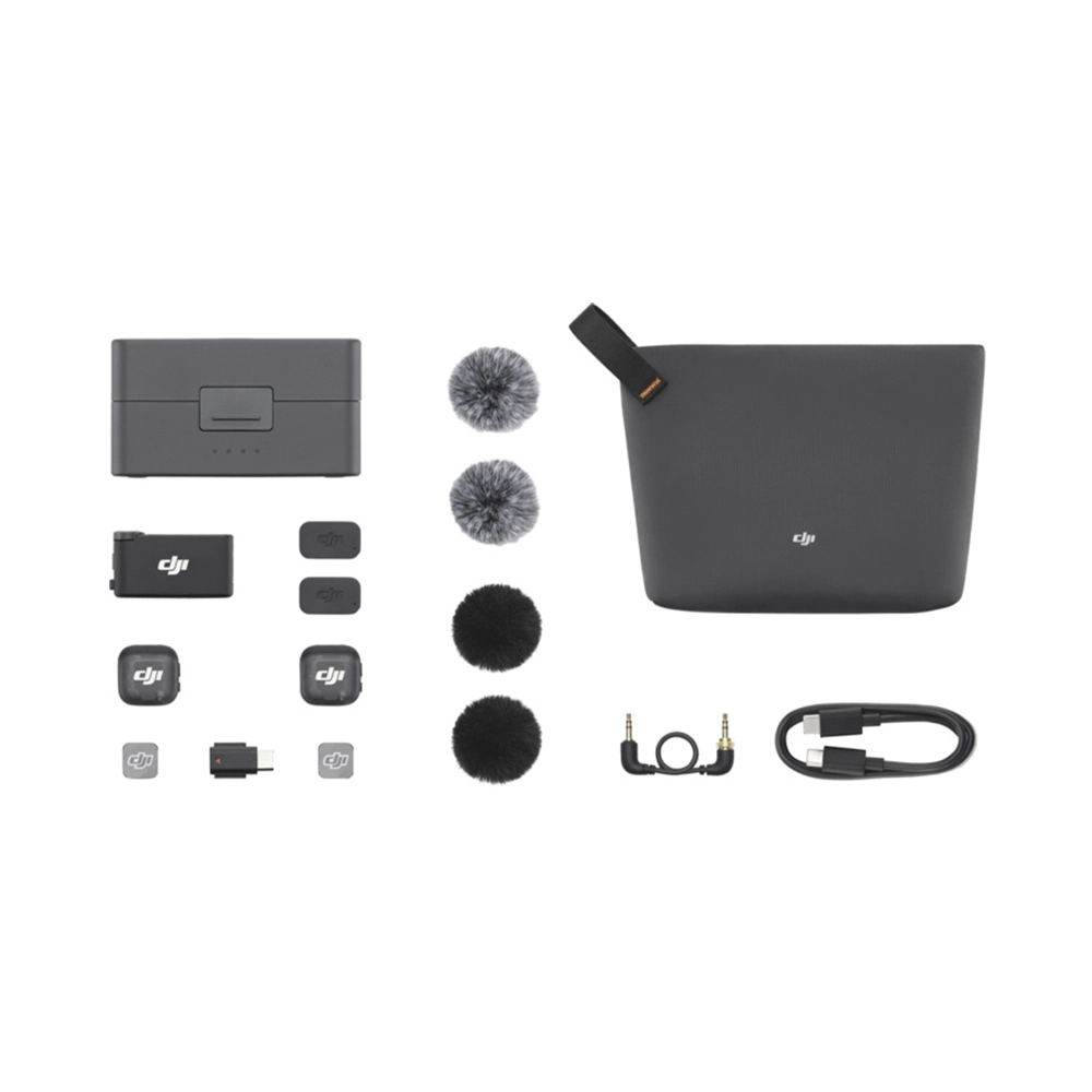 DJI Mic 3 (2 TX + 1 RX + Charging Case) Mikrofon