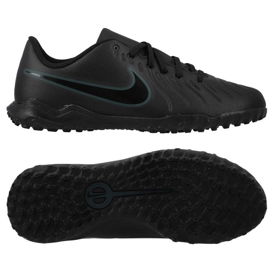 Nike Tiempo Legend 10 Club TF Shadow - Noir/Vert Enfant