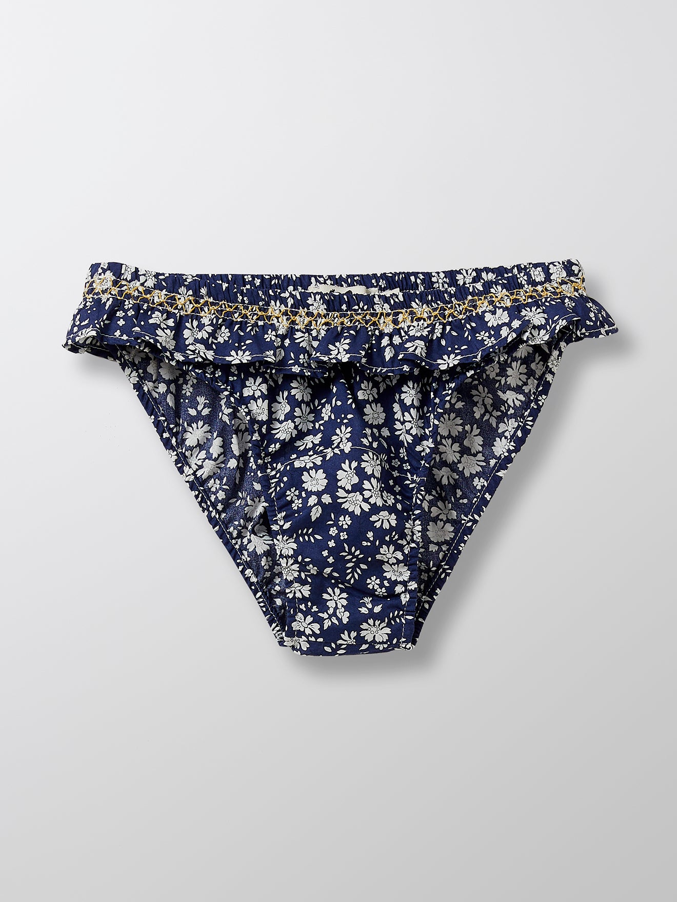 Culotte de plage en tissu Liberty fille