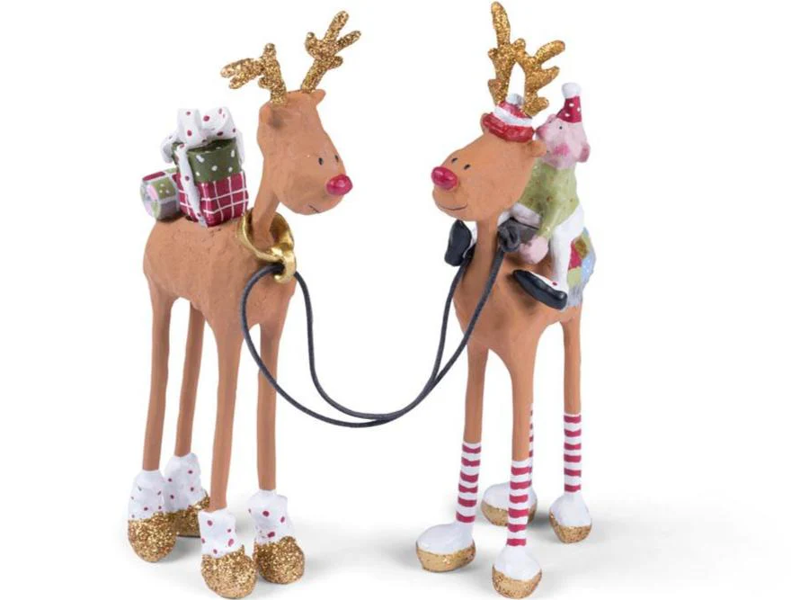 Medusa Copenhagen  Rudolf, 2 stk - H17 cm.