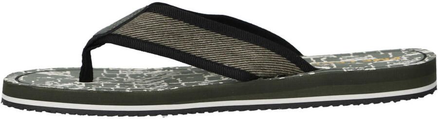 PME Legend Jetflap Slipper groen Textiel
