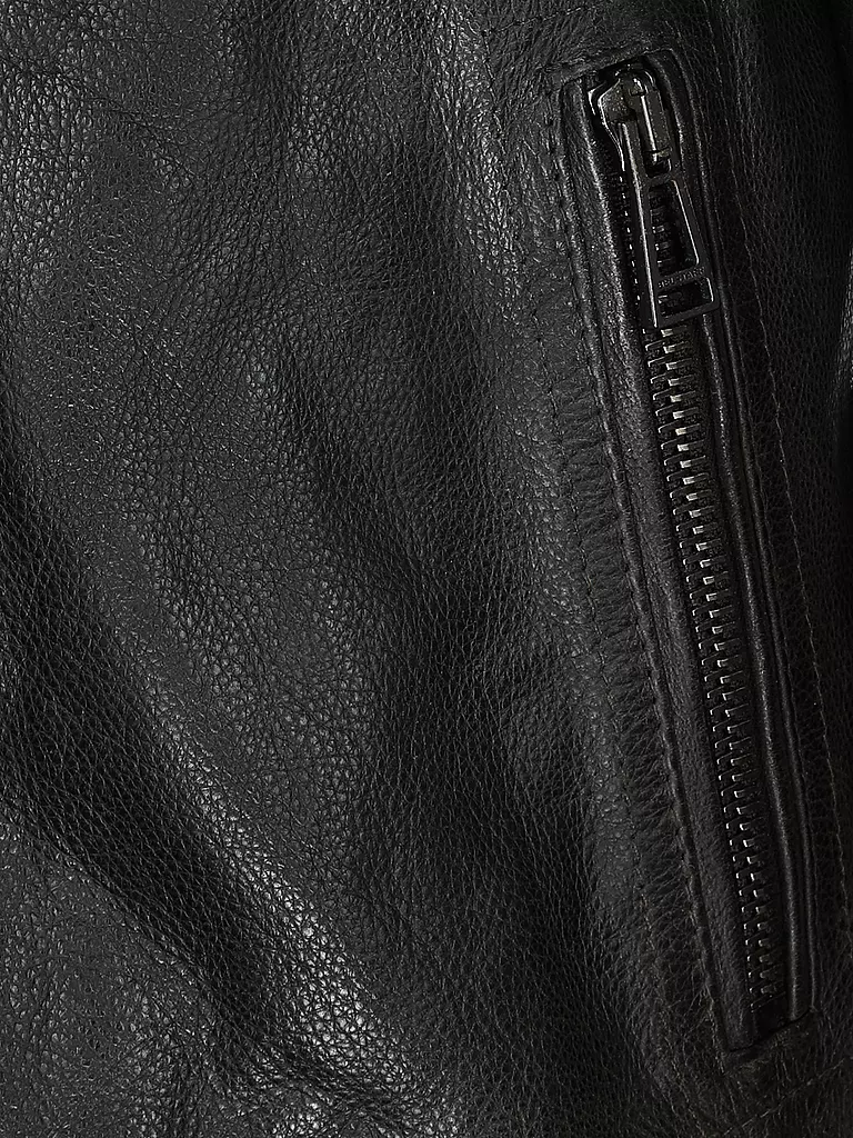 BELSTAFF Lederjacke OUTLAW schwarz