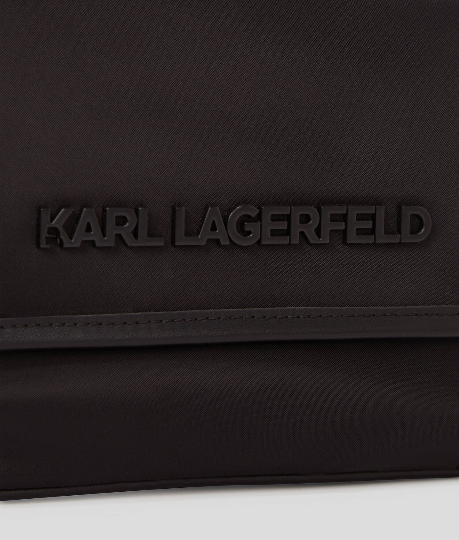 SAC BANDOULIÈRE EN NYLON K/ESSENTIAL - Noir